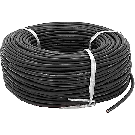 Кабель Voltronic силиконовый луженный AWG 10 черный 100м
