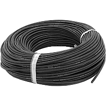 силіконовий луджений AWG 12 чорний 100м