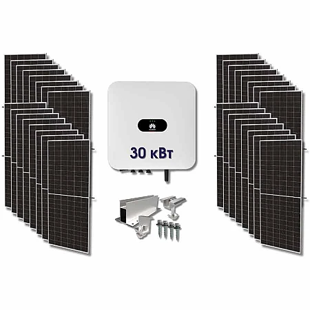 Комплект СЭС для собственного потребления на 30 кВт
