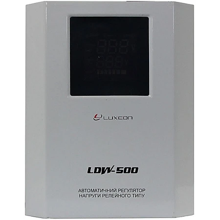 Cтабілізатор напруги Luxeon LDW-500 білий - фото 2