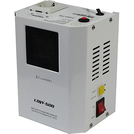 Cтабілізатор напруги Luxeon LDW-500 білий