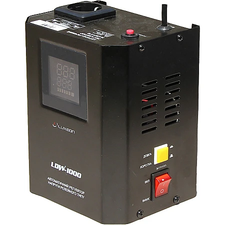 Cтабілізатор напруги Luxeon LDW-1000 чорний