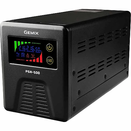 Источник бесперебойного питания Gemix PSN-500 LCD