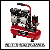 Компресор Einhell TE-AC 6 Silent - фото 2