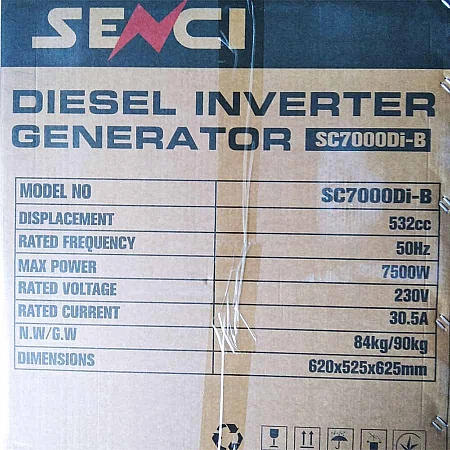 Инверторный генератор Senci SC7000Di-B - фото 11