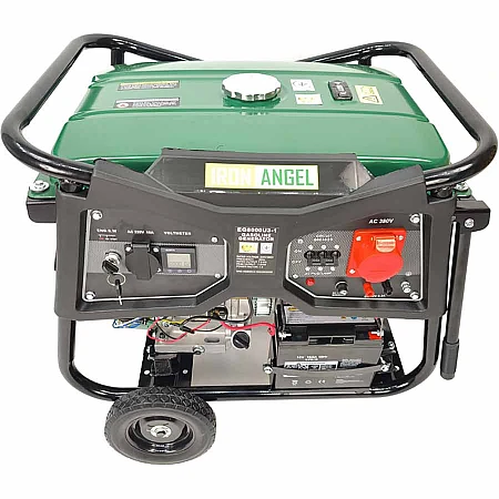 Бензиновий генератор Iron Angel EG 8000 U3/1 - фото 2