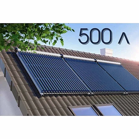 Комплект геліосистеми на 500 літрів / добу на основі колекторів ALTEK