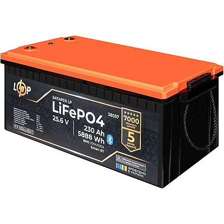 Акумуляторна батарея Logicpower LiFePO4 25.6V - 230 Ah - фото 4