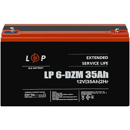 Акумуляторна батарея Logicpower 6-DZM-35 Ah - фото 2