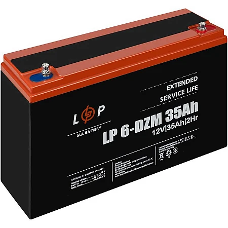 Акумуляторна батарея Logicpower 6-DZM-35 Ah - фото 3