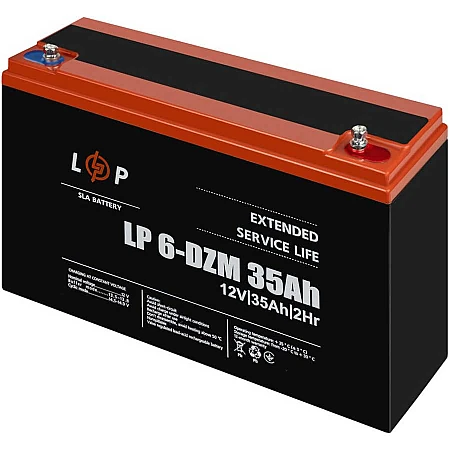 Акумуляторна батарея Logicpower 6-DZM-35 Ah - фото 4