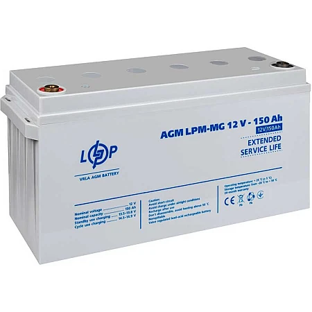 Акумуляторна батарея Logicpower LPM-MG 12V - 150 Ah - фото 4