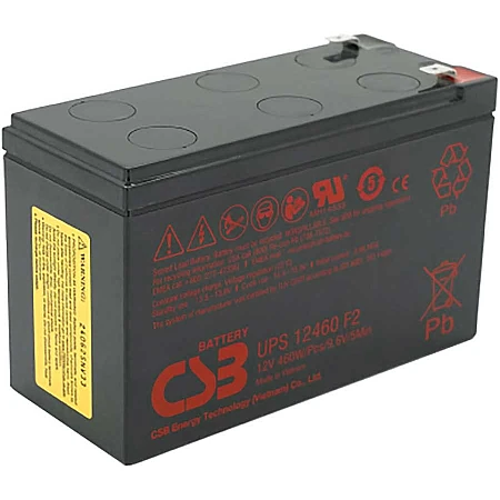 Аккумуляторная батарея CSB UPS12460F2 12V 9Ah