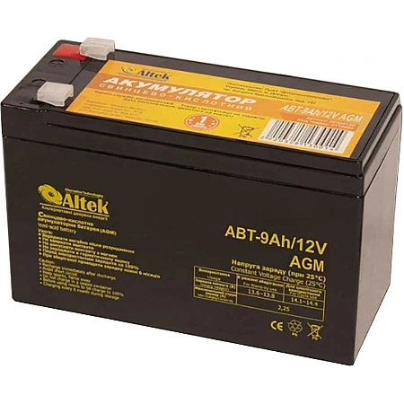 Акумуляторна батарея Altek ABT-9Аh/12V AGM