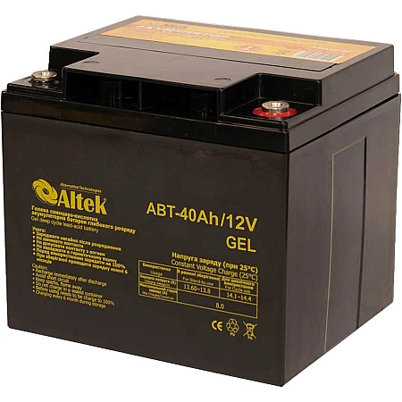Акумуляторна батарея Altek ABT-40-12-GEL