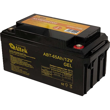 Акумуляторна батарея Altek ABT-65-12-GEL