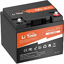Акумуляторна батарея LiTime LiFePO4 12V50Ah BMS 50A