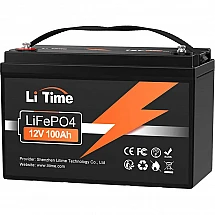 Акумуляторна батарея LiTime 12V100Ah TM BMS 100A