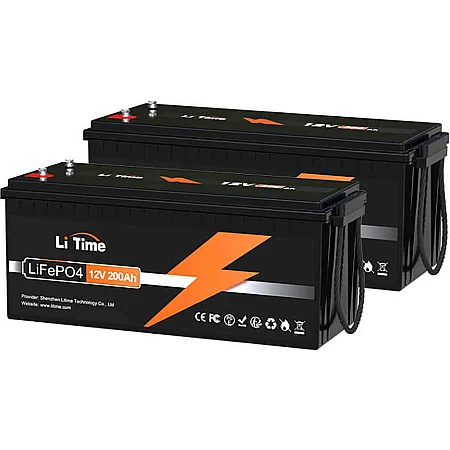 Аккумуляторная батарея LiTime 12V200Ah BMS 100A - фото 2