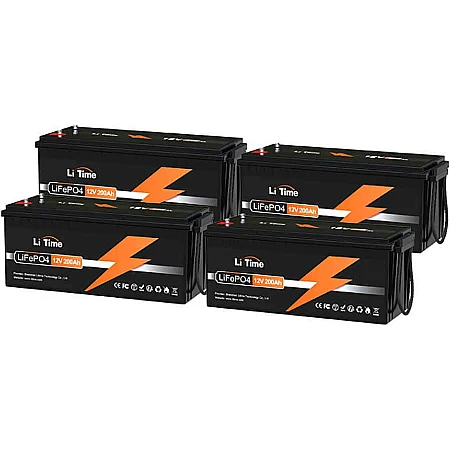 Аккумуляторная батарея LiTime 12V200Ah BMS 100A - фото 3