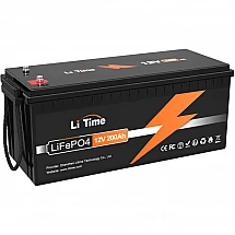 Акумуляторна батарея LiTime 12V200Ah BMS 100A