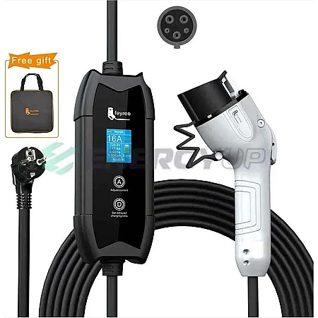 Зарядка FEYREE Flying Cat 3.7 кВт Type 1 16А 1-фаза FY3.5-16-1PH-TP1-F8-C3.5