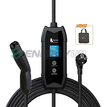 Зарядная станция FEYREE Flying Cat 3.7 кВт Type Tesla 16А 1-фаза FY3.5-16-1PH-TS-F8-C5