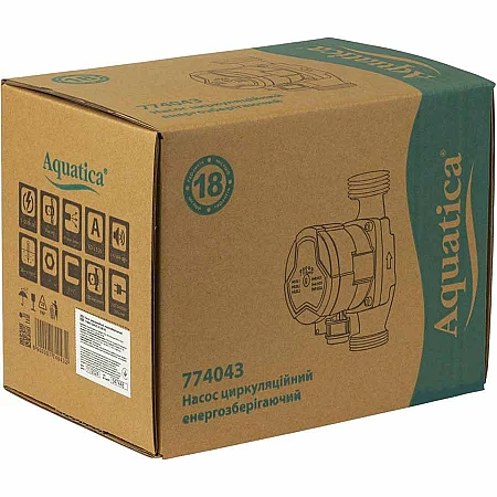 Циркуляційний насос AQUATICA GPA25-4/180 III 774043 - фото 12