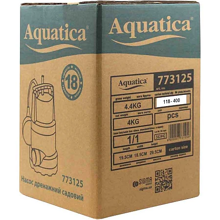 Дренажний насос Aquatica (773125) - 0.75кВт - фото 13