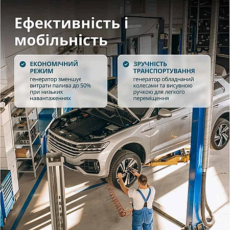 Інверторний генератор Könner&Söhnen KS 8100iEG 1/3 - фото 16