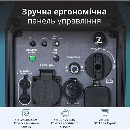 Инверторный генератор Könner&Söhnen KS 1900i S - фото 13