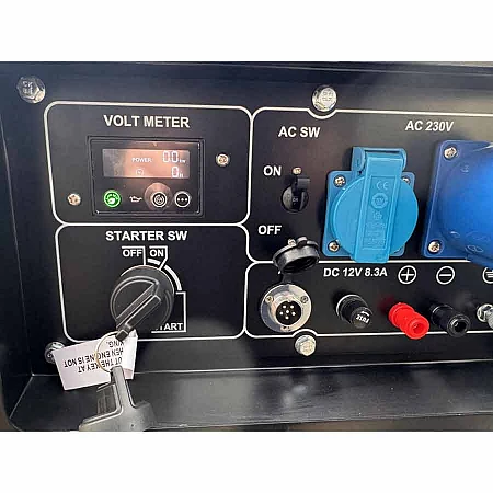 Інверторний дизельний генератор Hyundai DHY 8500SEi - фото 7