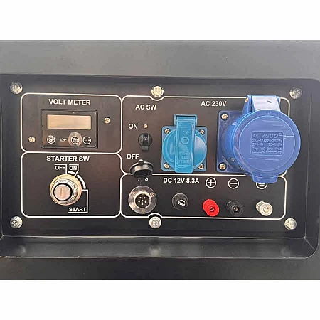 Інверторний дизельний генератор Hyundai DHY 8500SEi - фото 6