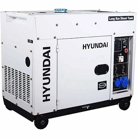 Дизельний генератор Hyundai DHY 8600SE-LRS