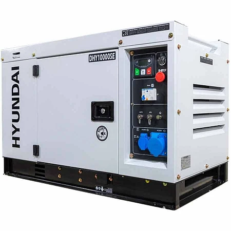 Дизельний генератор Hyundai DHY10000SE - фото 3