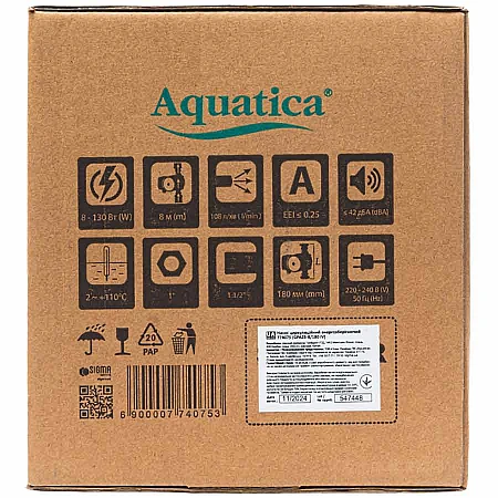 Циркуляційний насос AQUATICA GPA25-8/180 IV 774075 - фото 12