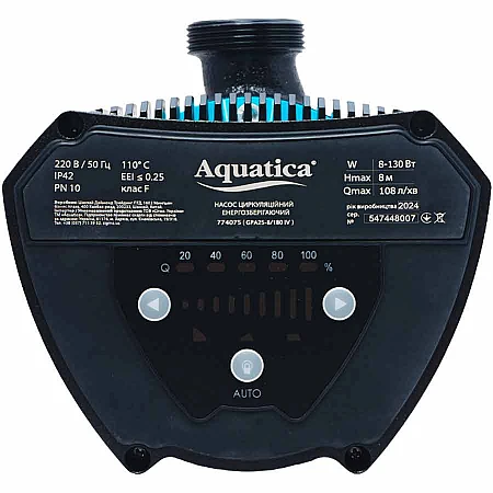 Циркуляційний насос AQUATICA GPA25-8/180 IV 774075 - фото 14
