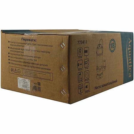 Каналізаційний насос AQUATICA 773411 - фото 4