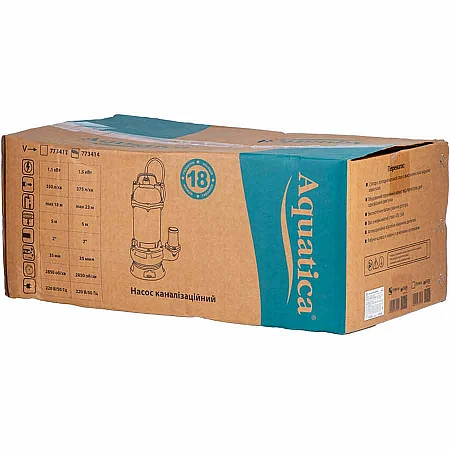 Каналізаційний насос AQUATICA 773414 - фото 14