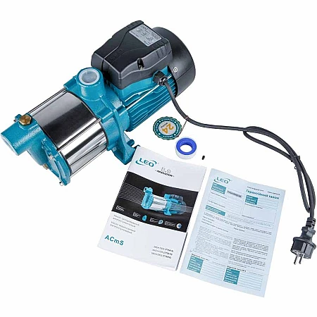 Поверхневий насоc LEO 3.0 3ACm100S - фото 5