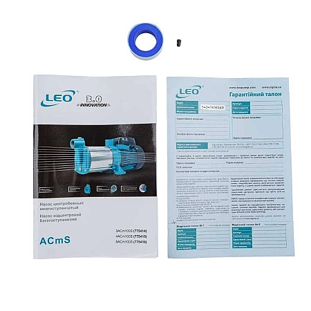 Поверхневий насоc LEO 3.0 5ACm100S - фото 4