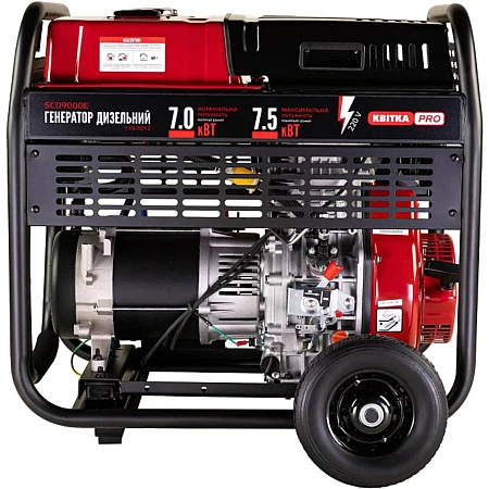 Дизельний генератор КВІТКА PRO KDG9000E - фото 3