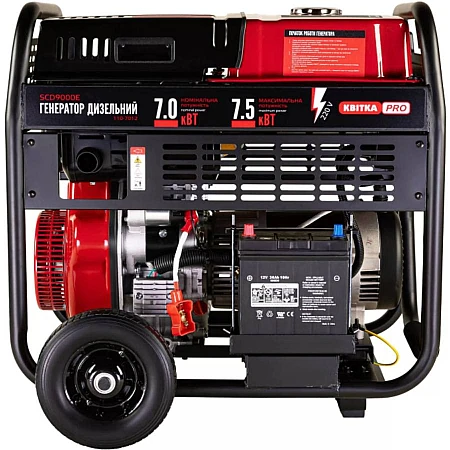 Дизельний генератор КВІТКА PRO KDG9000E - фото 7