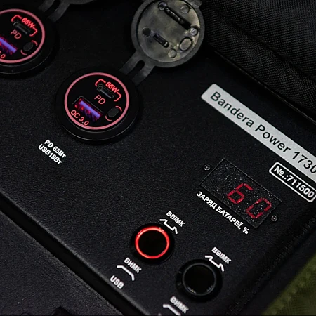 Зарядна станція Bandera Power 1730 s (7200 Вт·год) - фото 9