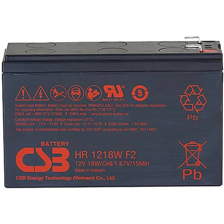 Акумуляторна батарея CSB HR1218WF2 12V 4.5Ah
