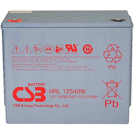 Акумуляторна батарея CSB HRL12540W 12V 130Ah