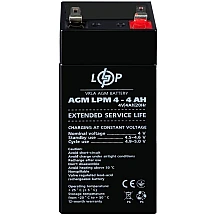 Акумуляторна батарея Logicpower AGM LPM 4V - 4 Ah - фото 2