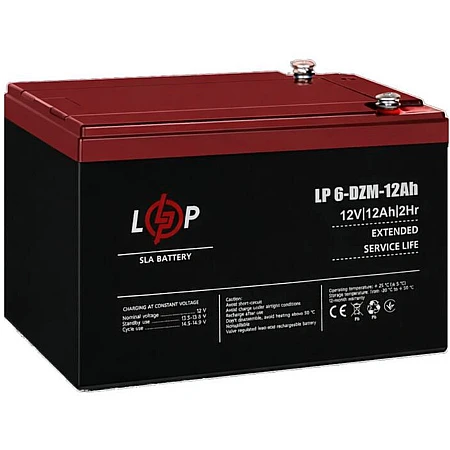 Аккумуляторная батарея Logicpower AGM 6-DZM-12 Ah - фото 4
