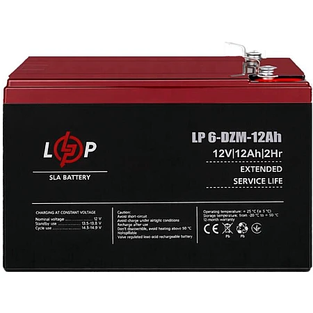 Аккумуляторная батарея Logicpower AGM 6-DZM-12 Ah