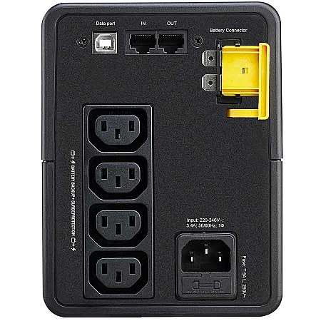 Джерело безперебійного живлення APC Back-UPS 750VA 410W USB 4xC13 - фото 4